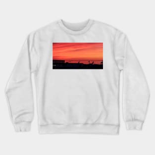 Sunset in Warnemünde - Baltic Sea Crewneck Sweatshirt